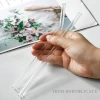 Transparent glass straws in ins style, elbow, juice and milk straws, creative high-temperature resistant straws, glass 8mm - 14mm Specification image